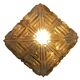 NOS New Old Stock vintage glass ceiling light