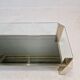 Belgo chrom coffee table 23kt gold plated, 1970's