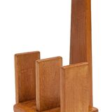 Magazine rack ashtray holder by Guillerme et Chambron