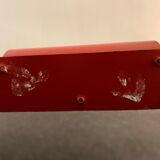 Wall lamp red roller Ikea 1980