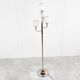 Vintage chrome Sciolari floor lamp, 1970s, Italy