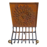 Fireplace plate