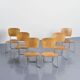Suite de 6 chaises Alu-Flex par Armin Wirth, vers 1965