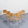 Set of 6 Alu-Flex chairs by Armin Wirth, circa 1965.