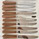 Vintage knives with stainless steel blades, like new