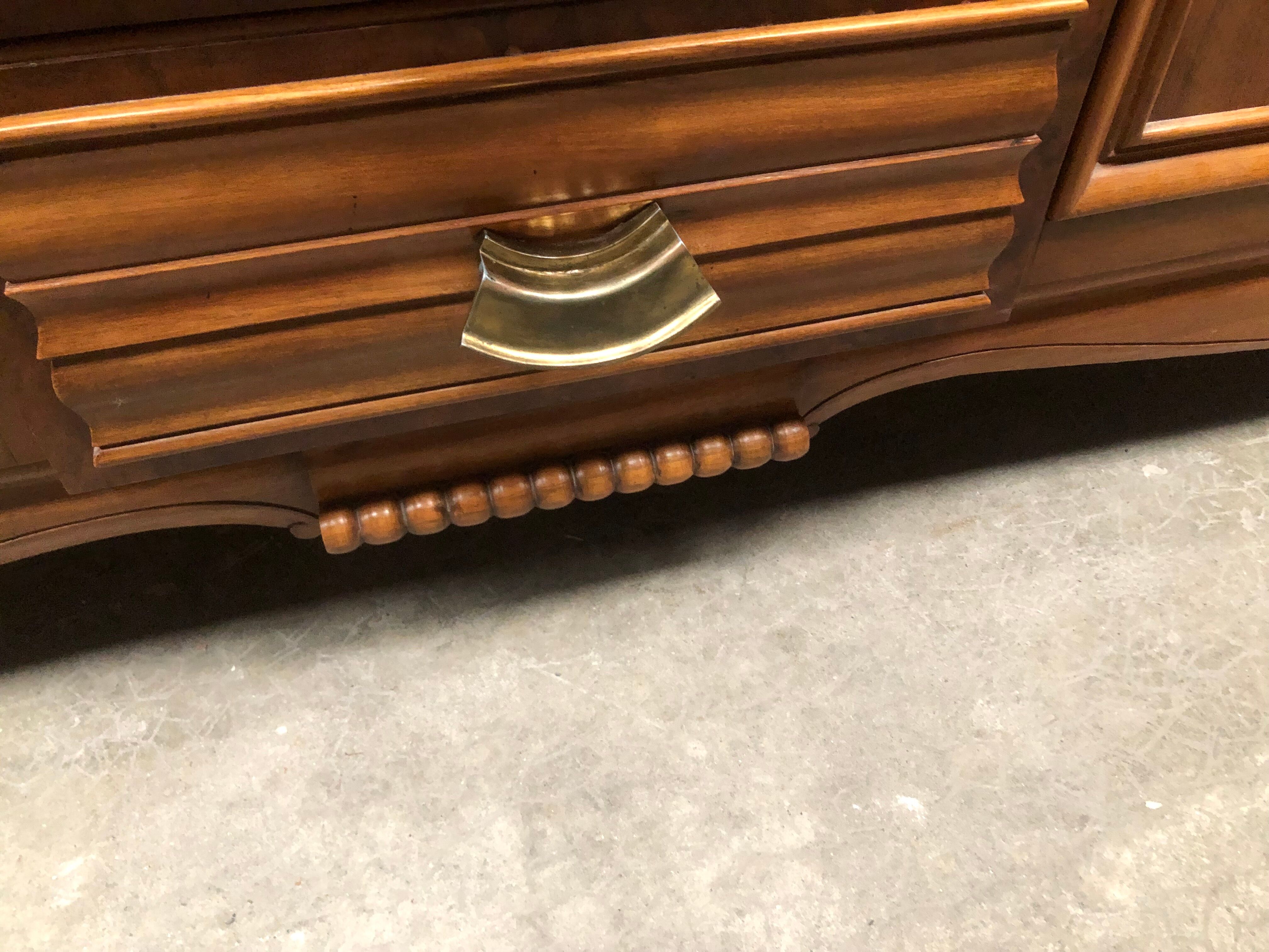 Vintage brutalist style sideboard 1950