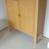 Danish brutalist cabinet in oak from the 70s