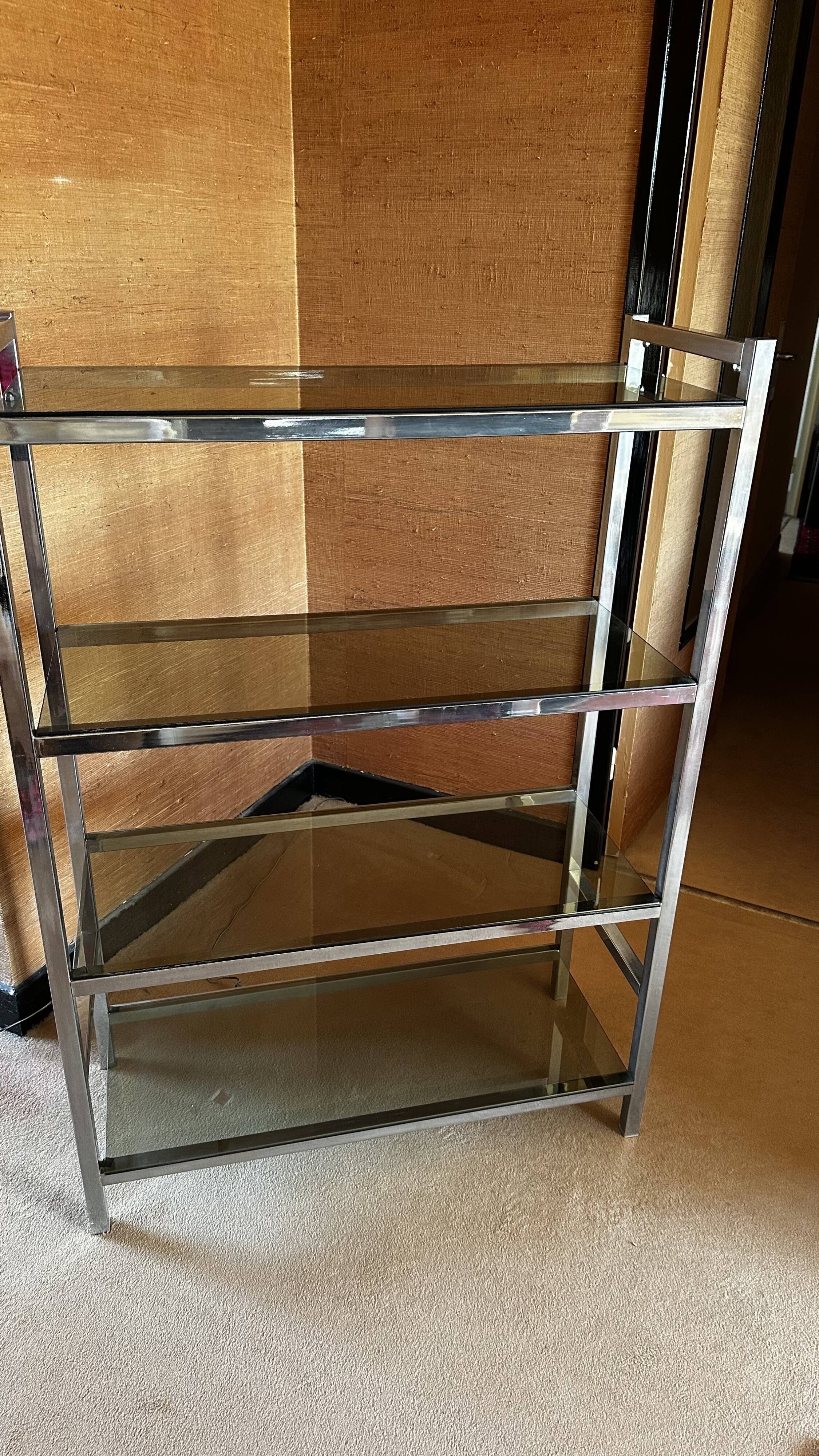 Shelf, bookcase.
