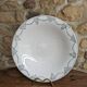 Old round ceramic serving dish Moulin des loups & Hamage model Graciela