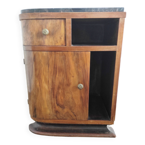 chevet en bois / meuble - style art
