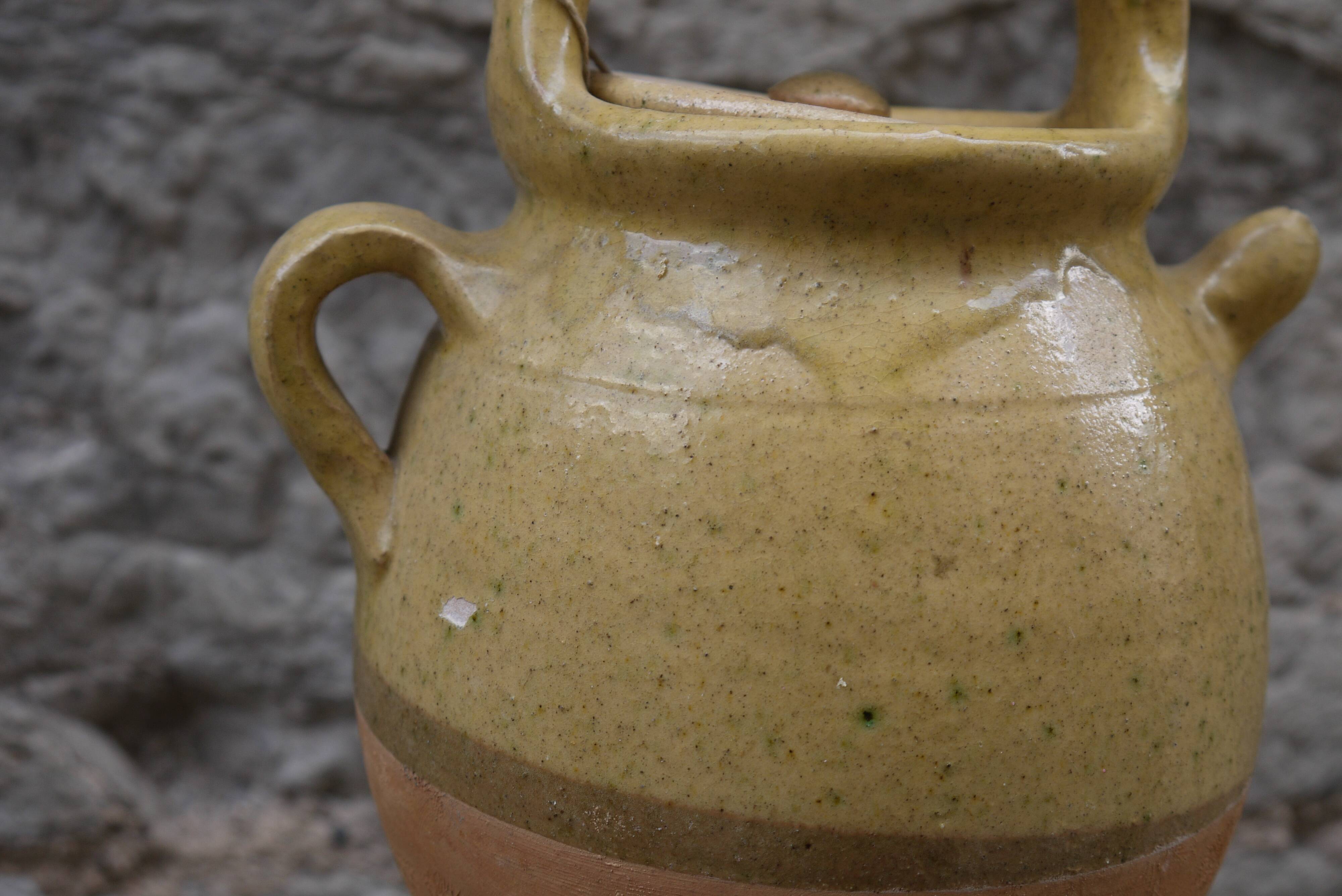Terracotta jug gargoyle
