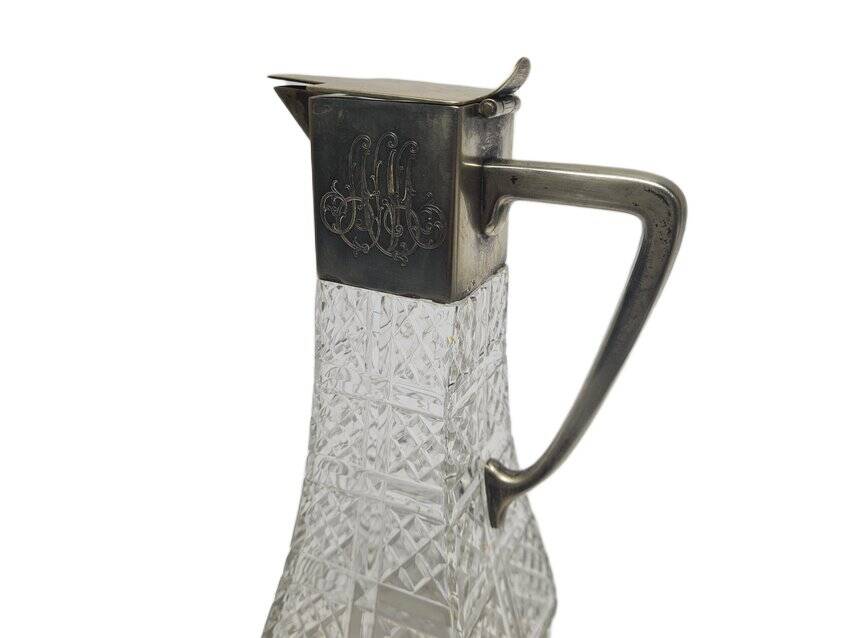 20th century wine pitcher from WMF, Germany, 1890s