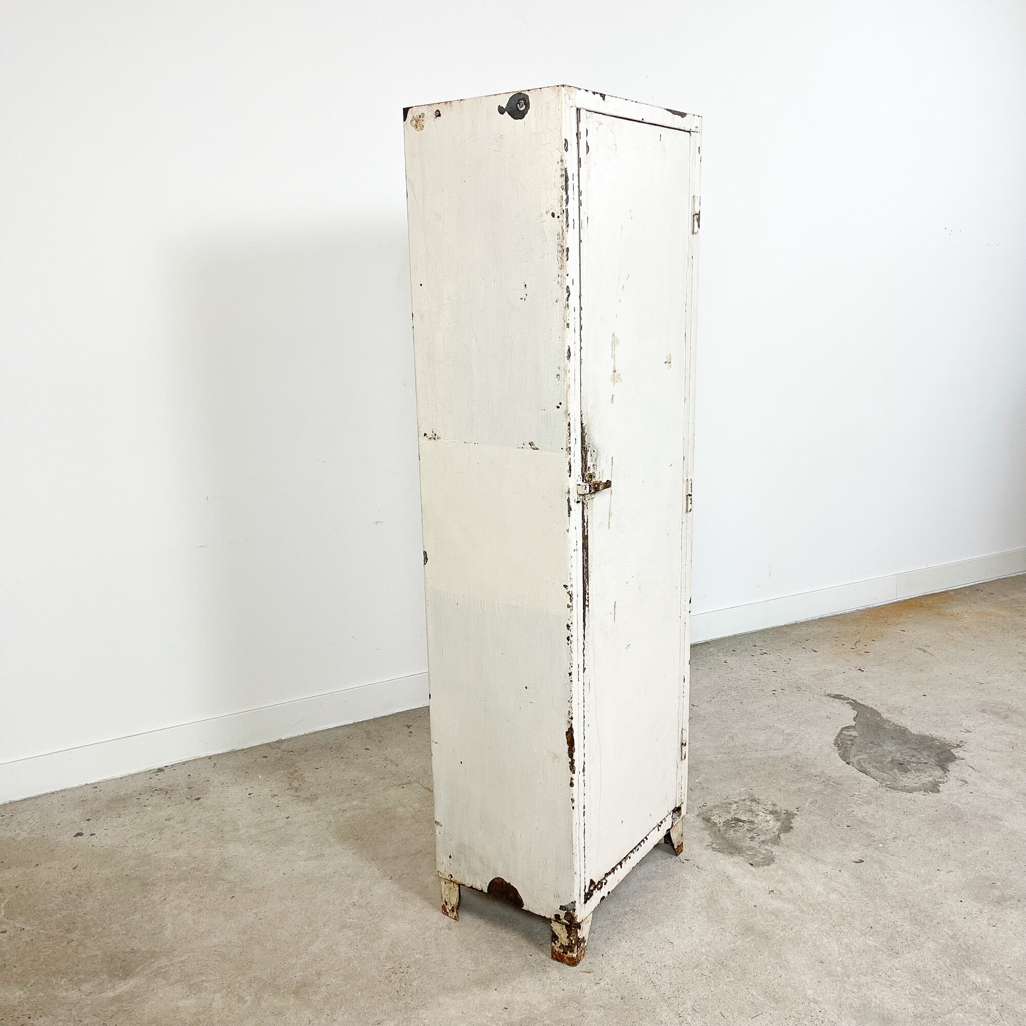 Industrial metal workshop cabinet