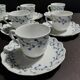 Limoges Giraud porcelain cups set of ten