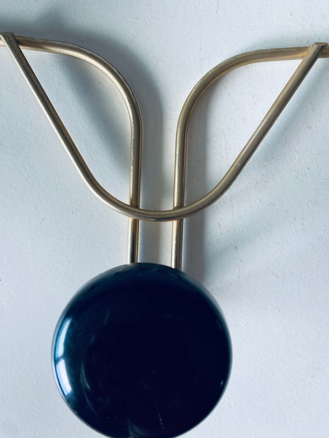 Vintage wall coat rack