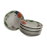 8 cups or ramekins Villeroy and Boch, contemporary Amapola model