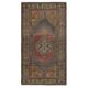 Vintage Handmade Turkish Oriental Rug for Country Homes, Rustic & Tribal Interiors. 100% Wool