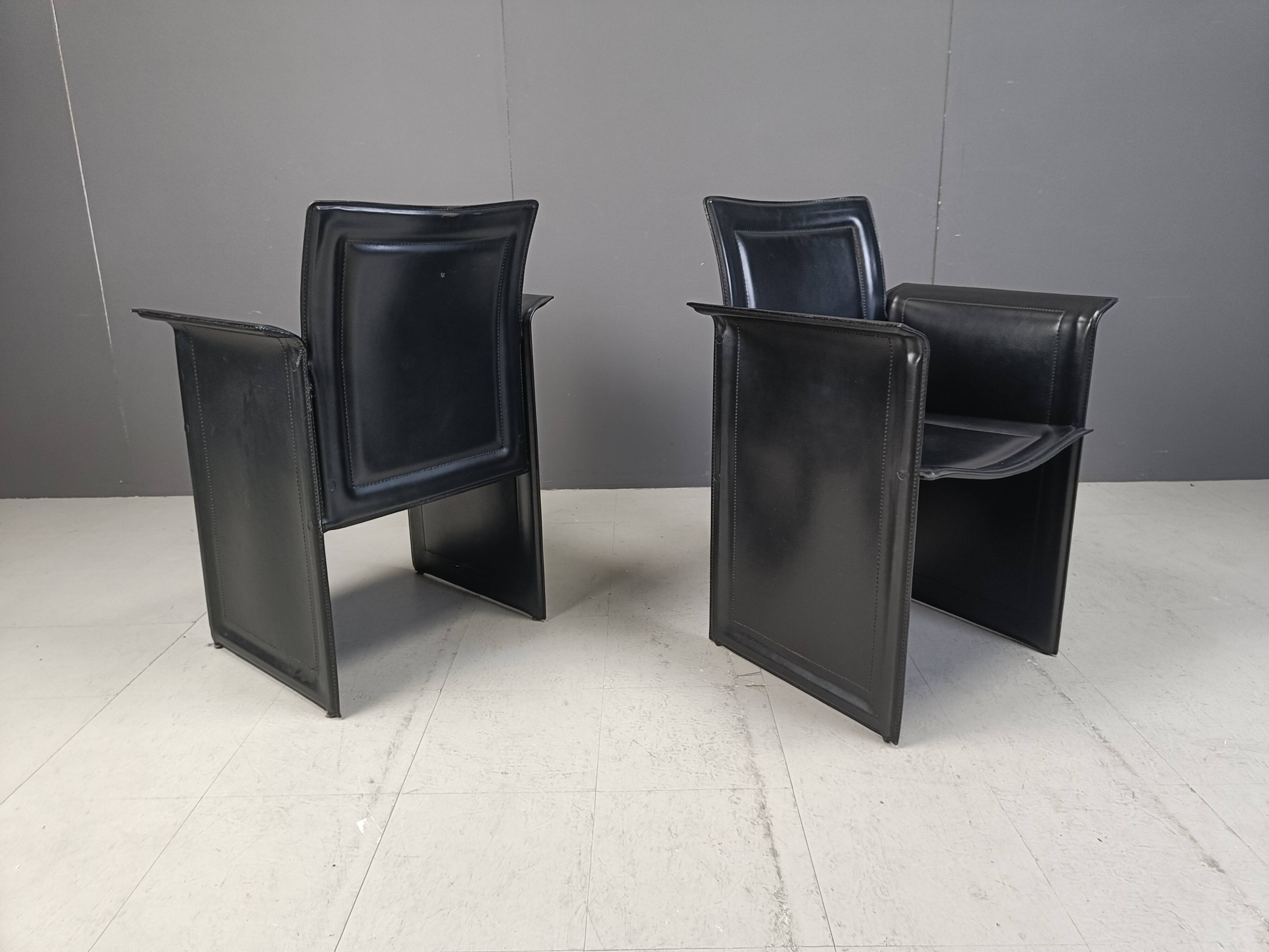 Vintage dining chairs by made in italy, 1970s - set of 8