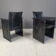 Chaises de salle à manger vintage fabriquées en Italie, années 1970 - lot de 8