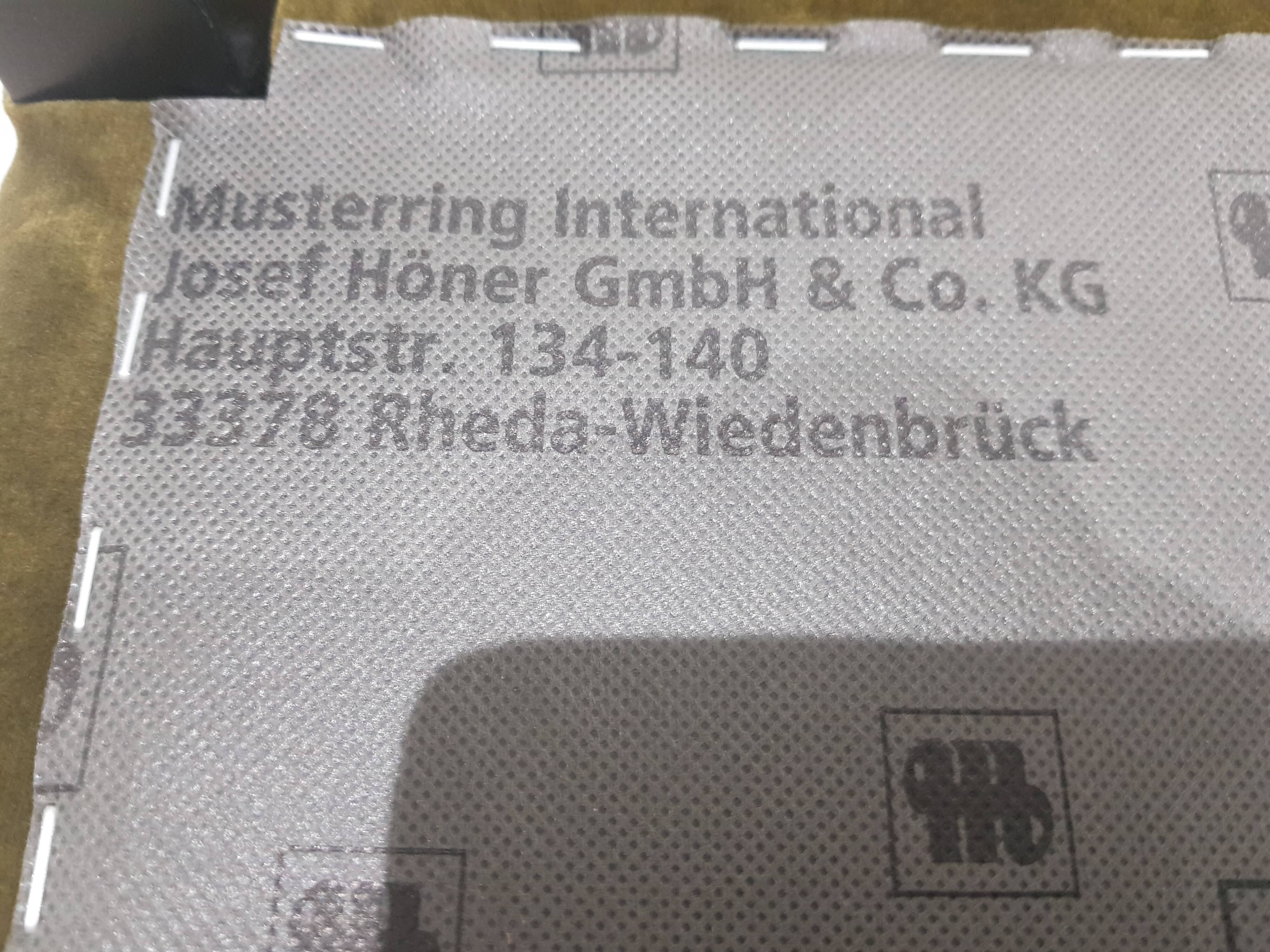 A pair of Musterring chairs, Germany, 1980s.