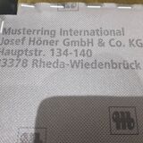 A pair of Musterring chairs, Germany, 1980s.