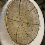 Large Murano Glass Flower Flush Mount Ceiling Light Attributed to Segu