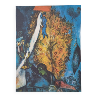 L'arbre de vie, Marc Chagall - Poster sérigraphie sur papier Arches
