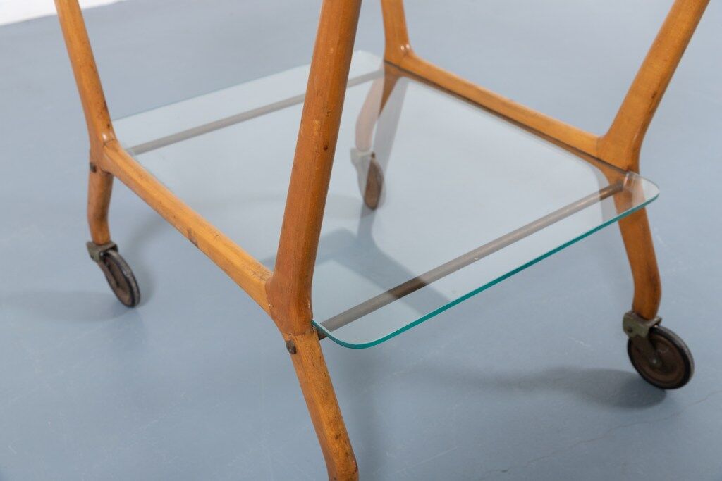 Mid-century Italian service trolley by Ico Parisi for Angelo de Baggis, 1950