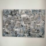 Tableau abstrait acrylique