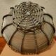Fruit or walnut basket, made of metal