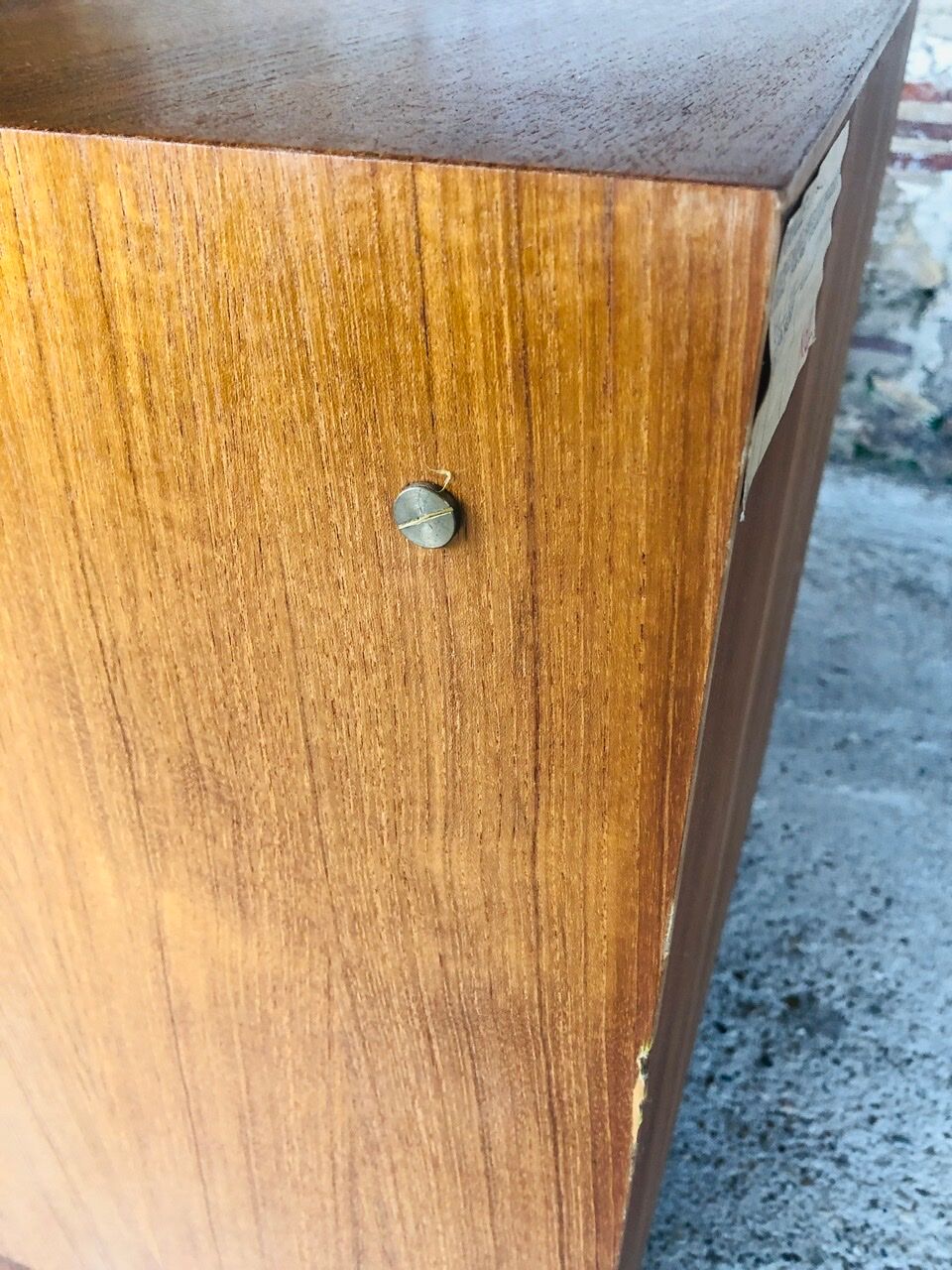 Scandinavian teak storage furniture by Kempkes 60s