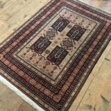 Persian rug in beige wool 150x100