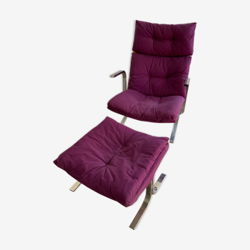 Fauteuil et repose pied