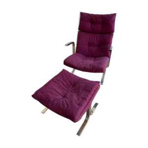 Fauteuil et repose pied