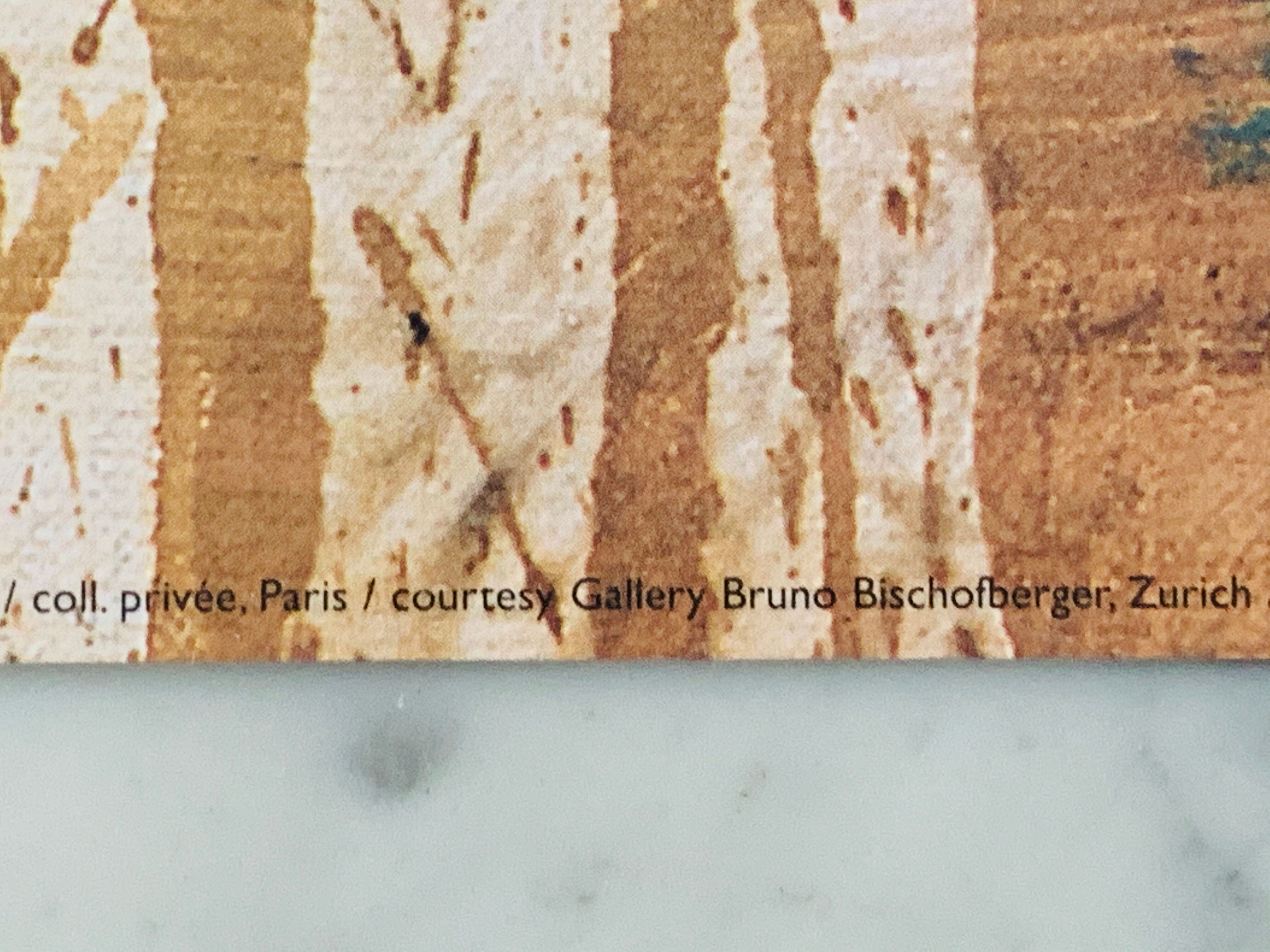 Art poster by Jean-Michel Basquiat " Worthy Constituents "1986 60X80cm