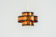 Brutalist burnt copper pendant by Svend Aage Holm Sørensen