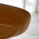 Sandstone dish, from France 1950, fish patterned, brown