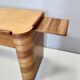 Art Deco desk in walnut, birch and beech, Brianza, Italy