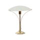 Vintage mushroom lamp table lamp massive seventies metal 36cm