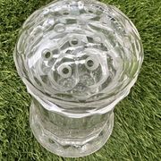 Saupoudreuse à sucre en cristal, XVIIIème siècle