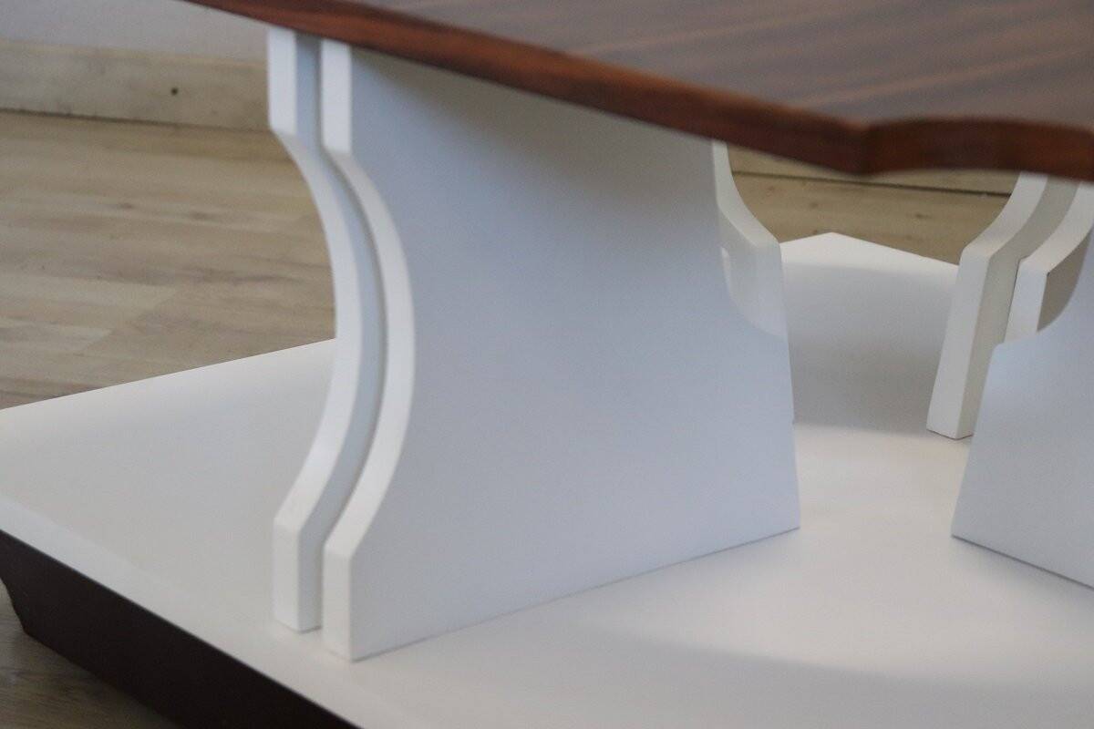 Vintage square coffee table, 1970s