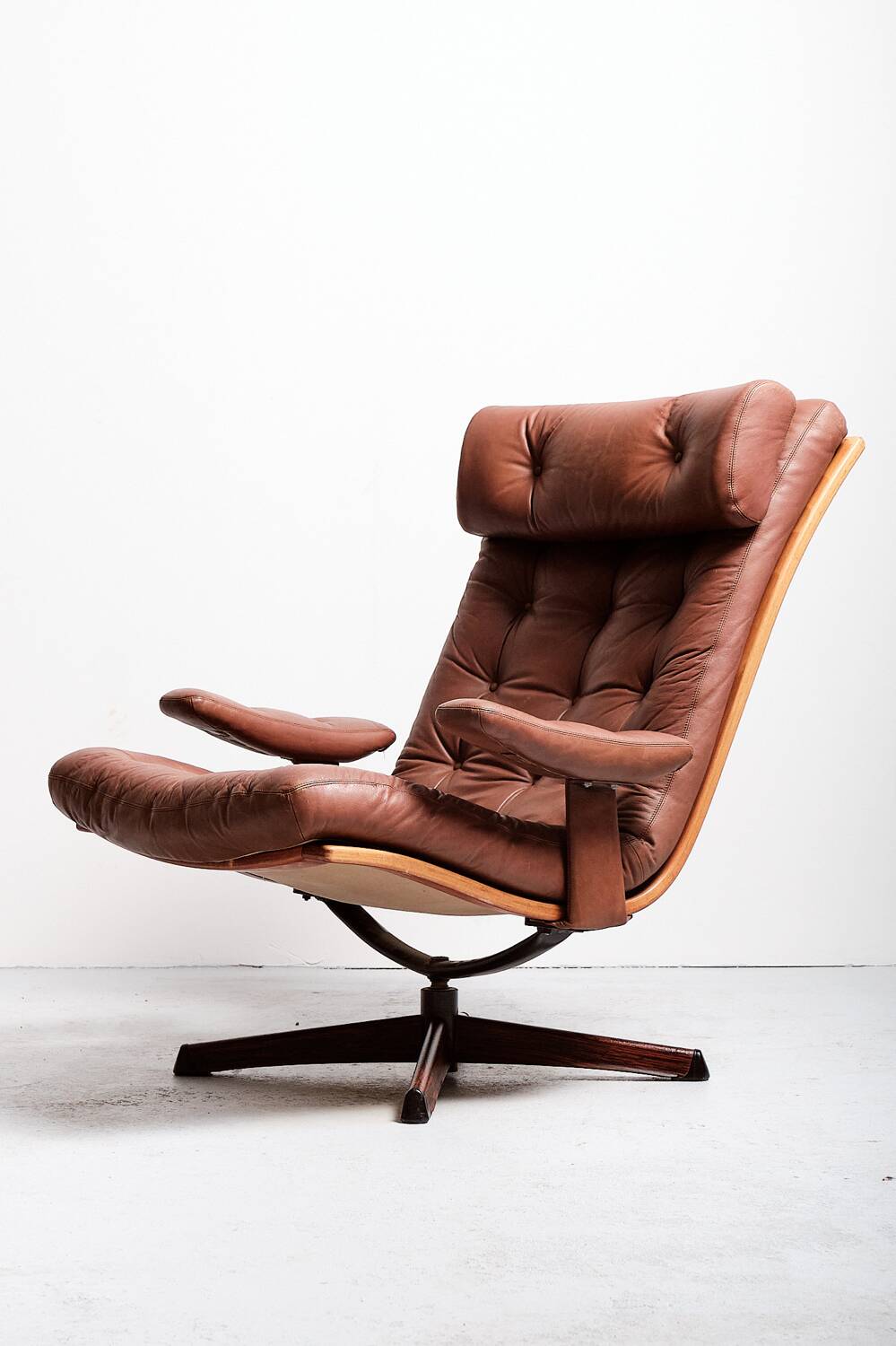 Mid-Century Swivel Chair from G Möble, 1960s
