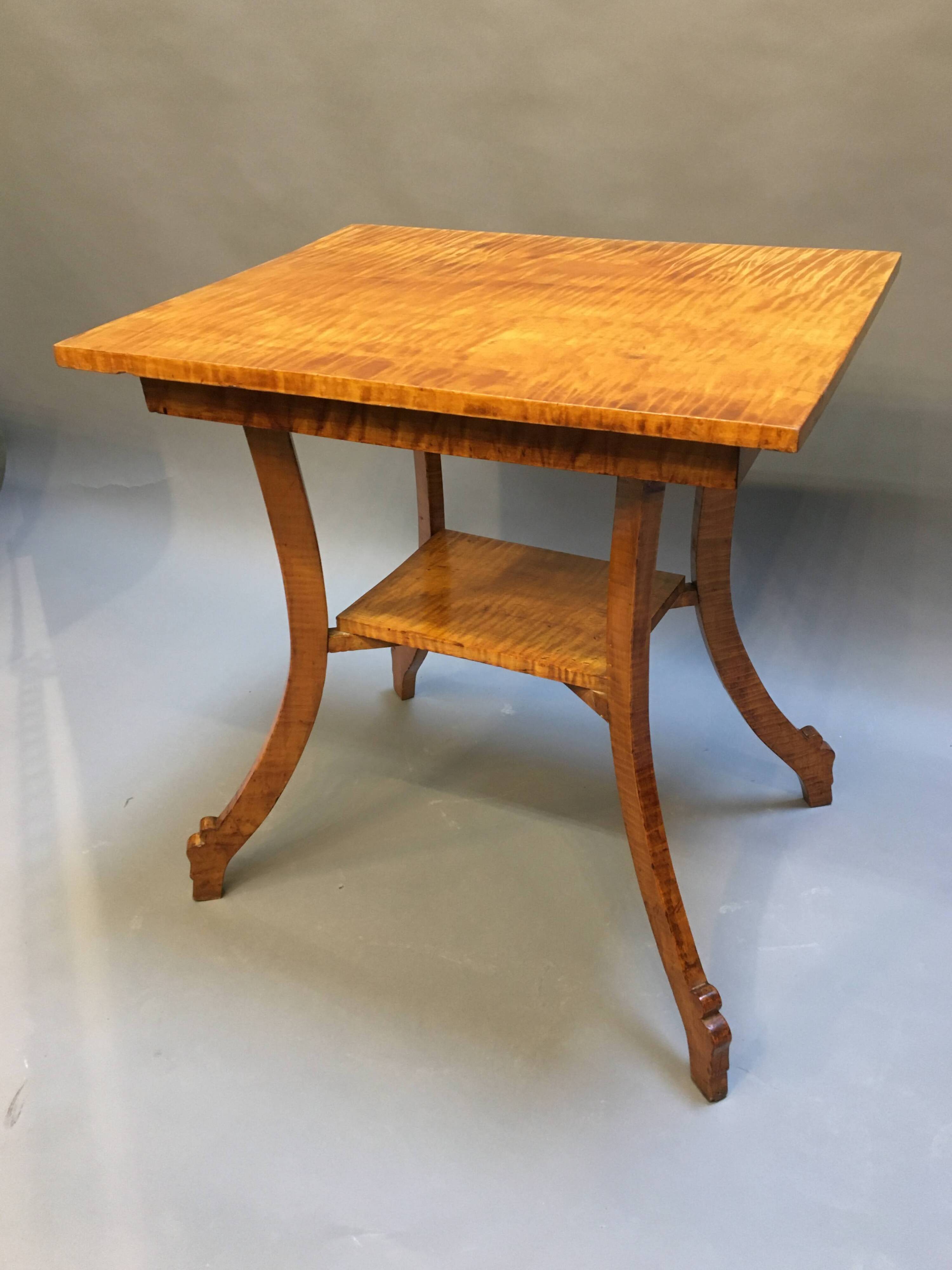 Art Deco karelian birch Table