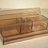 Plexiglas desk set
