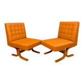 Ensemble de fauteuils tchécoslovaques par Ludvik Volak pour Drevopodnik Holesov, années 1960.