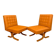 Set of Czechoslovakian armchairs by Ludvik Volak for Drevopodnik Holesov, 1960s