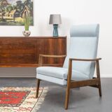 Fauteuil relax, vintage années 50, refait à neuf