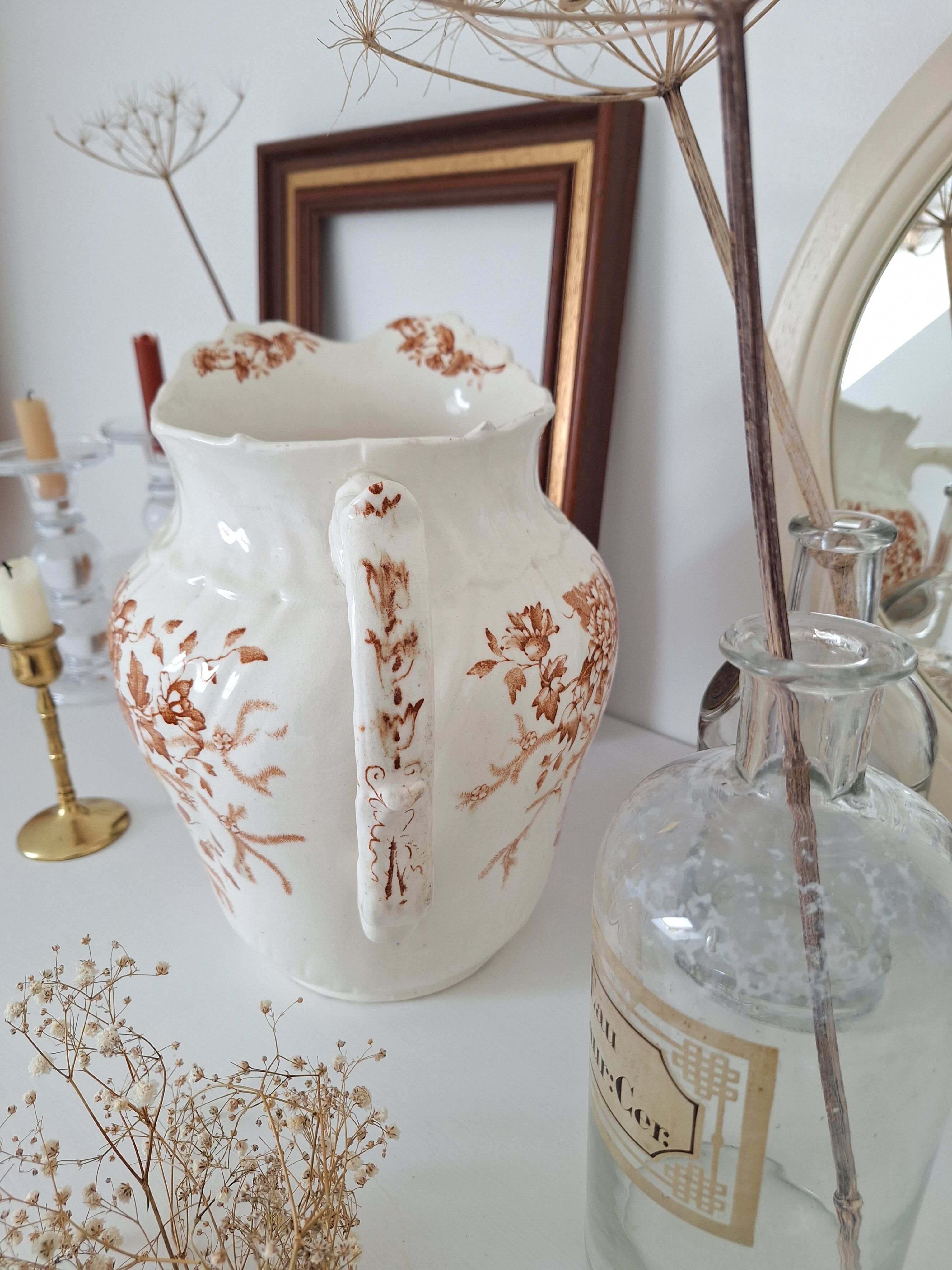 Vintage toilet pitcher