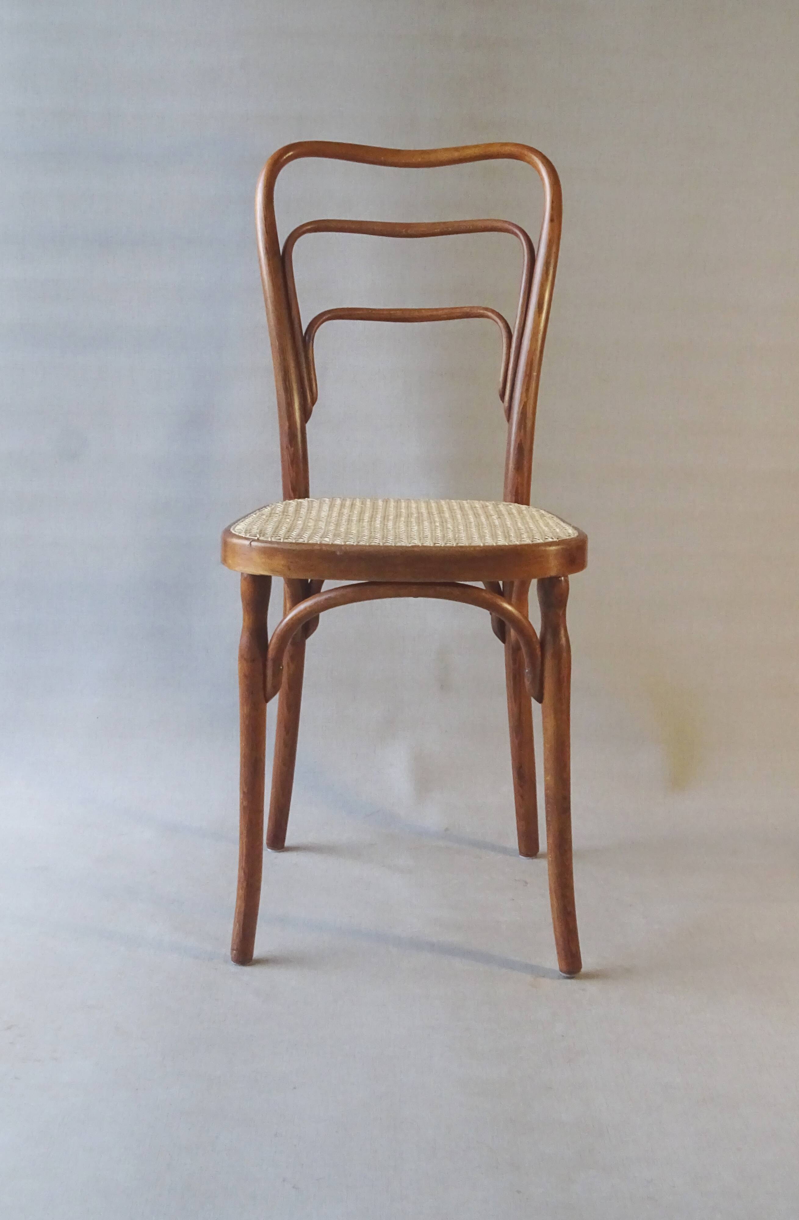 Kohn chair no. 248 with bent wood, viennese secession, around 1905 - no thonet -