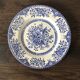 Set de 6 assiettes à dessert anglaises, en céramique ironstone, motifs fleurs